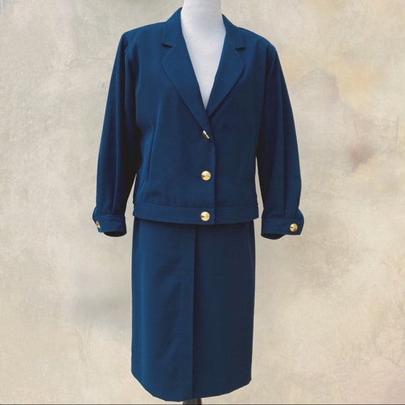 Vintage 1980s Lilli Ann Collections 3-pc Power Sui