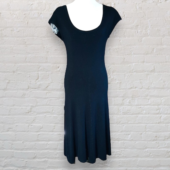 Vintage Zara Fit and Flare Sweater Dress EUC LBD - Etsy Ireland