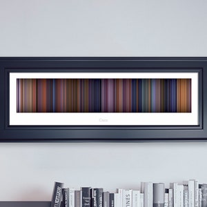 Coco // Movie Poster // Movie Barcode // Pixar Print // Wall Decor // Panoramic