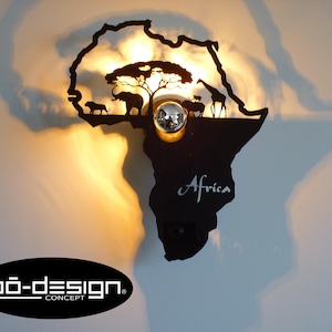 africa, ethisch leuchten,35 cm,led,220 v,afrika,aufwendende wandschatten,leuchte designer,leuchte design,elephant,lion