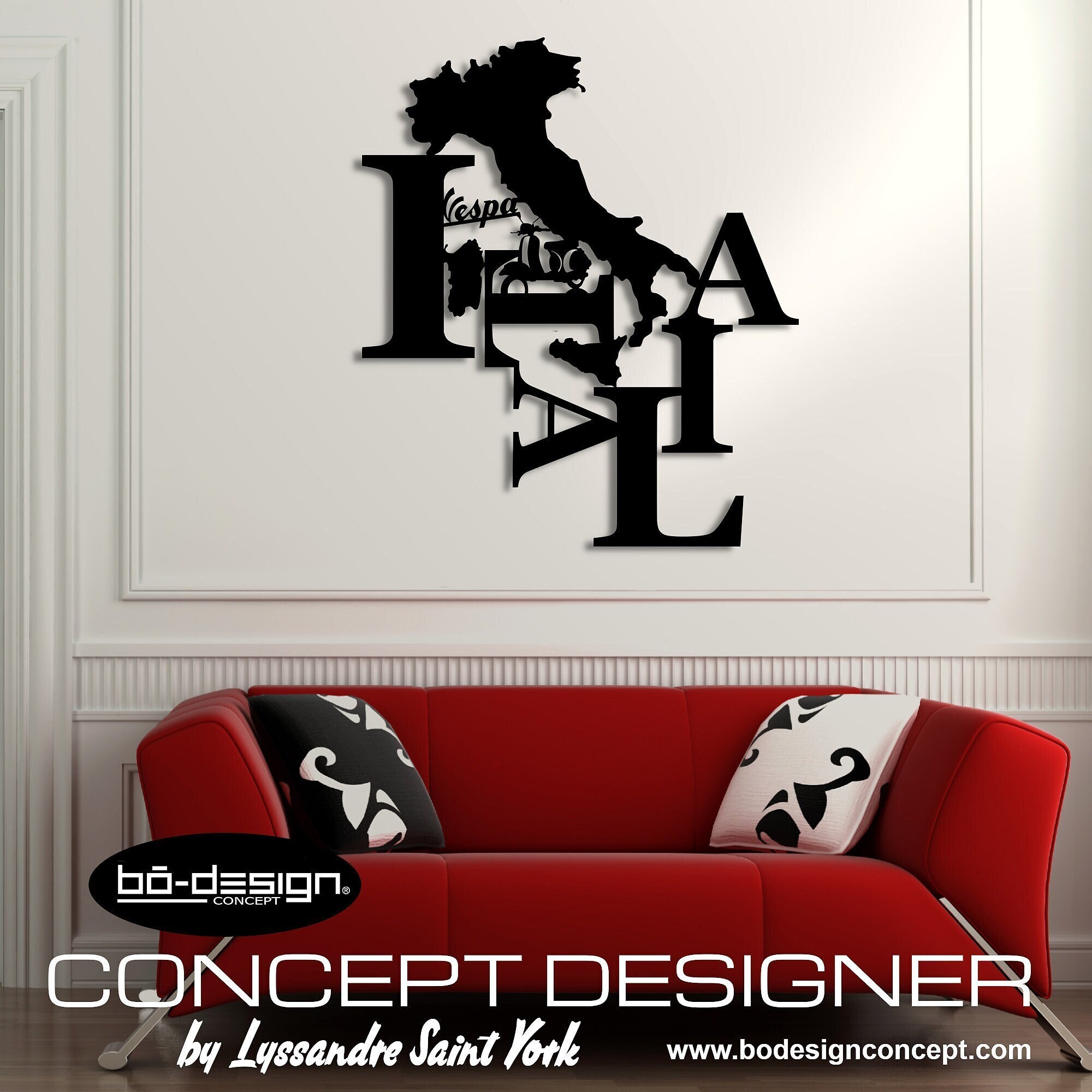 Décoration Italia, Déco