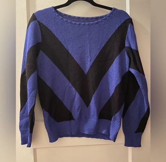 80's knit top - image 1