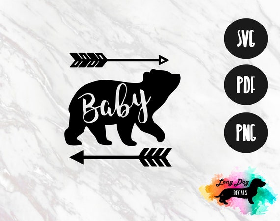 Download Baby Bear Svg File Baby Svg Cut File Etsy
