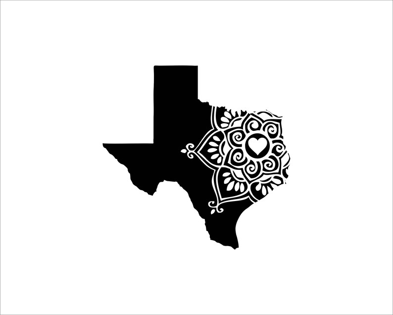 Download Paper Party Supplies Bumper Stickers Texas Mandala Vinyl Decal Car Decal Laptop Decal Tumbler Decal Window Decal