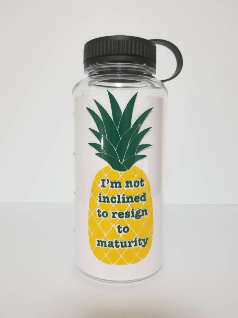 Psych Water Bottle // Motivational Water Bottle // Water Etsy