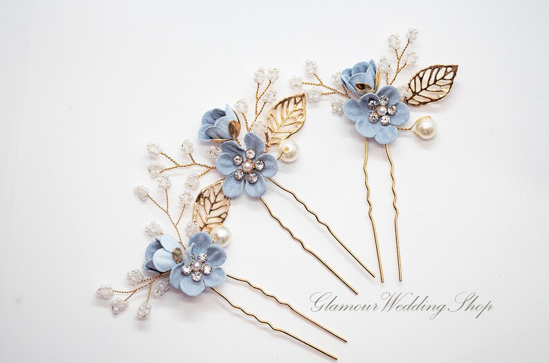 Ivory Wedding Hair Pin Bridal Hair Pins Bridal Headpiece Etsy
