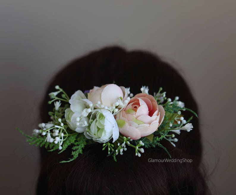 Hair Comb Bridal Hair Accessory Wedding Hair Comb Gift for bridesmaid Flower Girl Hair Flower Hair Comb Bridal Hair Piece