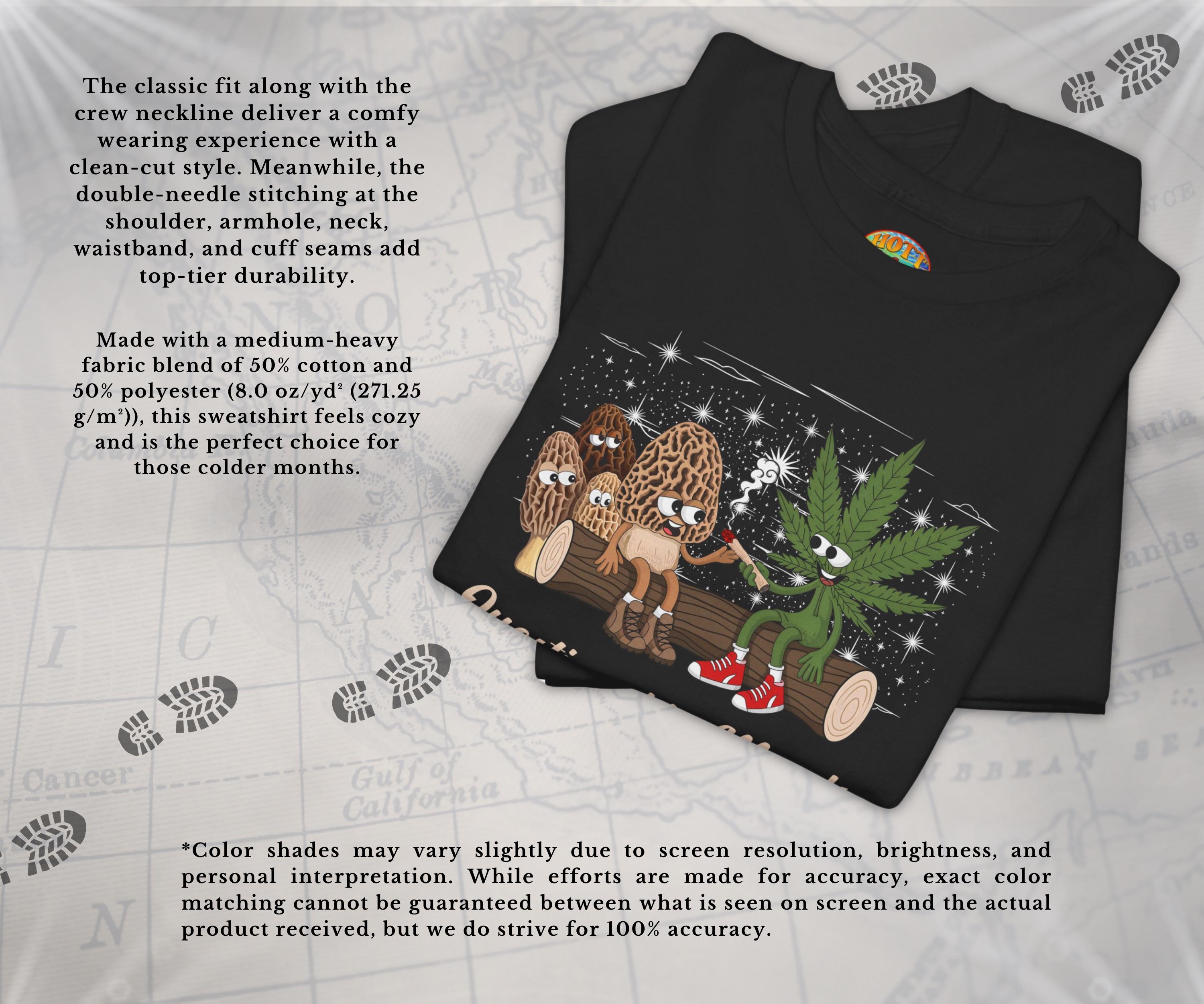Very Questionable Graphic Funny Questionable Morels Unisex Heavy Cotton Tee - Morel Mushroom ...