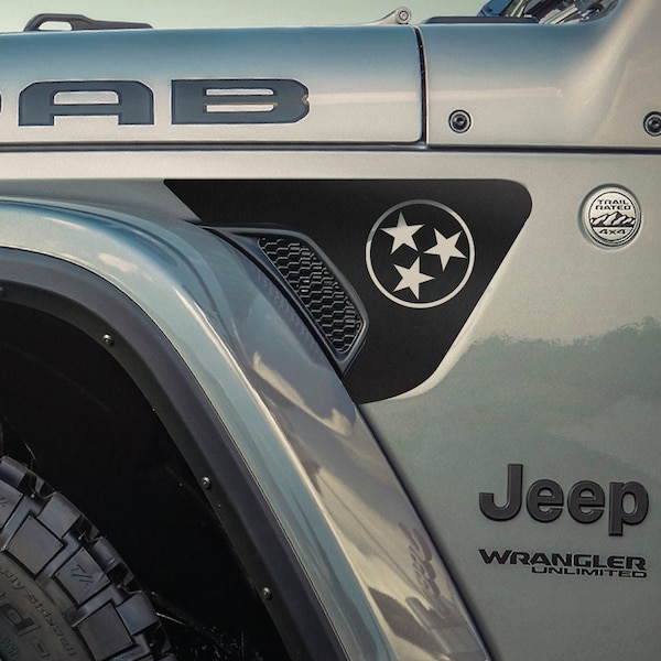 Jeep Jl Fender Vent Decal Etsy