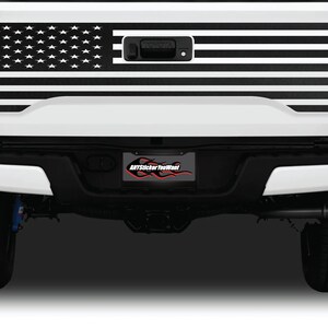 American Flag Tailgate Vinyl Graphic Decal Fits 3rd Gen Toyota Tacoma 2016-2023