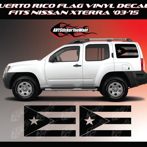 Nissan Xterra Decal Sticker Etsy