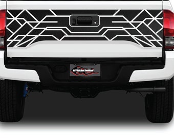 Diablo Toyota Tacoma TRD 4x4 Off-Road Side Vinyl Decals – Black, Glossy/Matte, Pair (Left/Right)