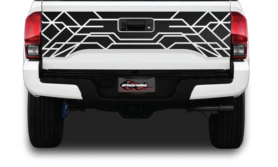 Geometric Tailgate Vinyl Graphic Decal Fits 3rd Gen Toyota Tacoma