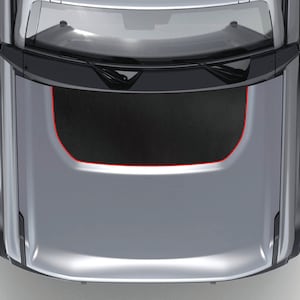 2 Tone Blackout Hood Vinyl Decal Fits Ford Bronco 2021-2023