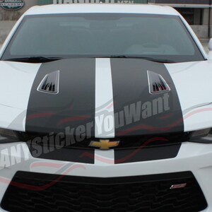 Cam Sport Rally Stripe Kit Vinyl Decals Fits Chevrolet Camaro 2016-2018