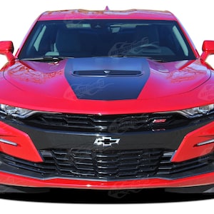 Shock Blackout Hood Vinyl Decal Fits Chevrolet Camaro SS/RS 2019-2024