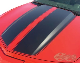 R-Sport Rally Stripe Kit Vinyl Decals Fits Chevrolet Camaro 2009-2015