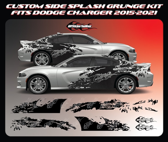 Dodge charger vinyl decals discount