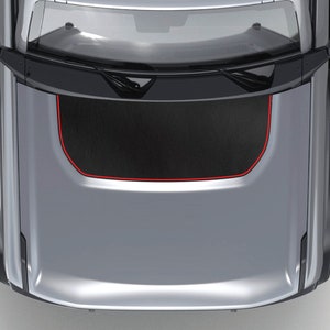 2 Tone Pinstripe Blackout Hood Vinyl Decal Fits Ford Bronco 2021-2023