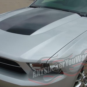 Dominator Blackout Hood Vinyl Decal Fits Ford Mustang 2010-2012