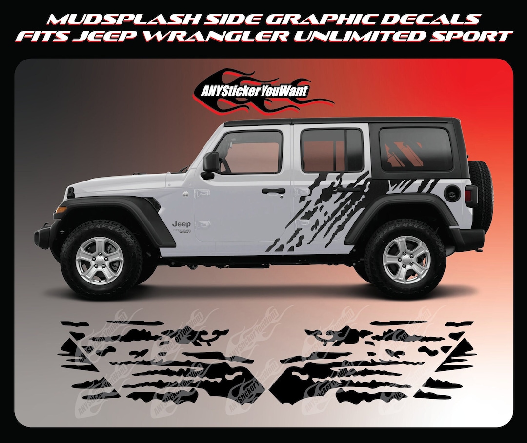 Jeep wrangler graphics discount