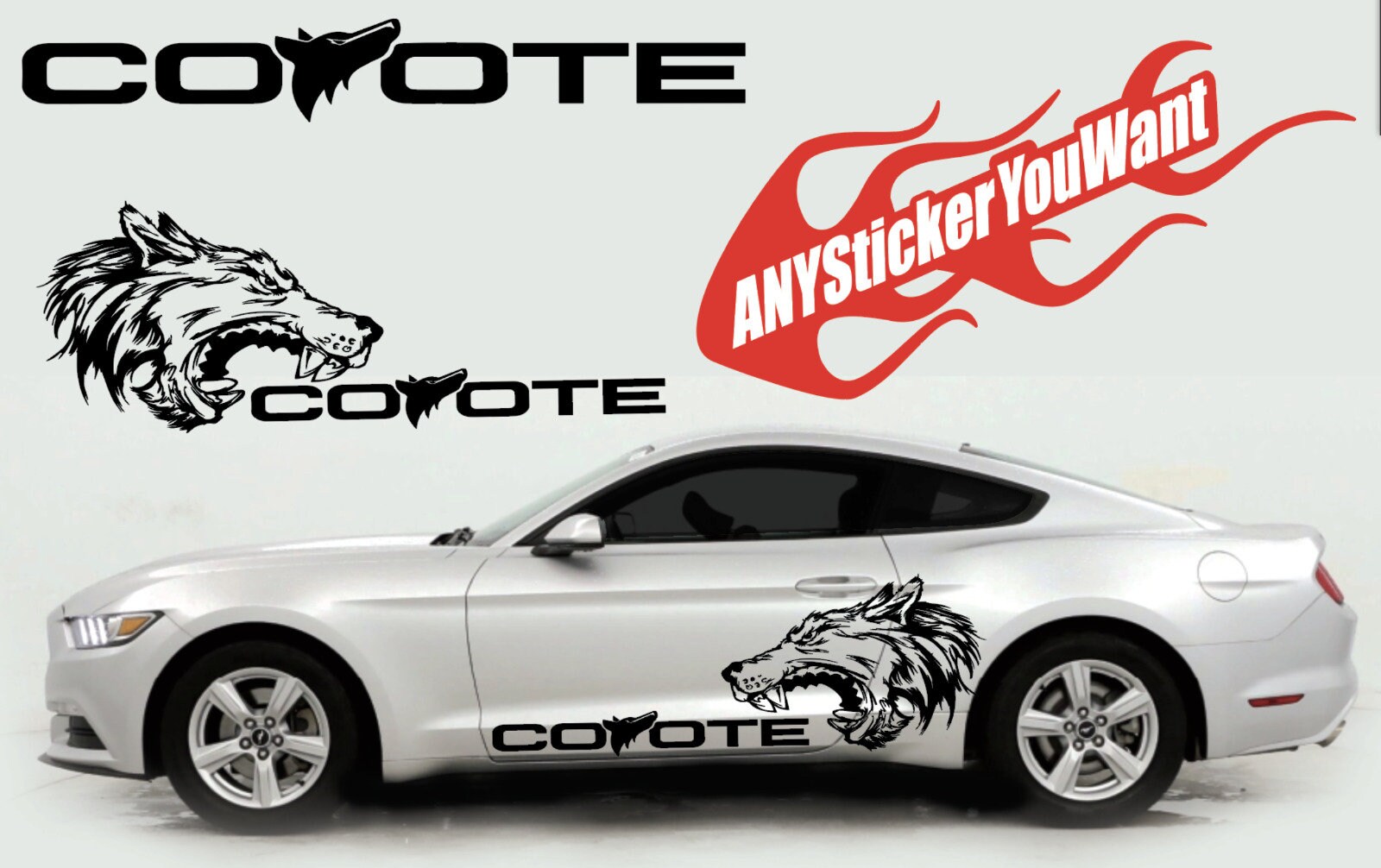 Mustang decals deals