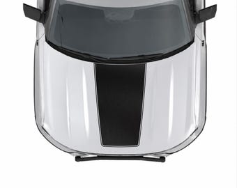 Vinilo adhesivo Pinstripe Blackout para el capó, compatible con Ford Bronco Sport 2021-2026.