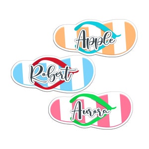 Flip Flop Cruise Door Magnet - Customizable