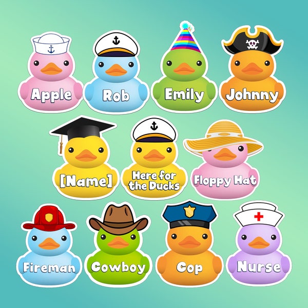 Imán para puerta Duck Cruise - Personalizable