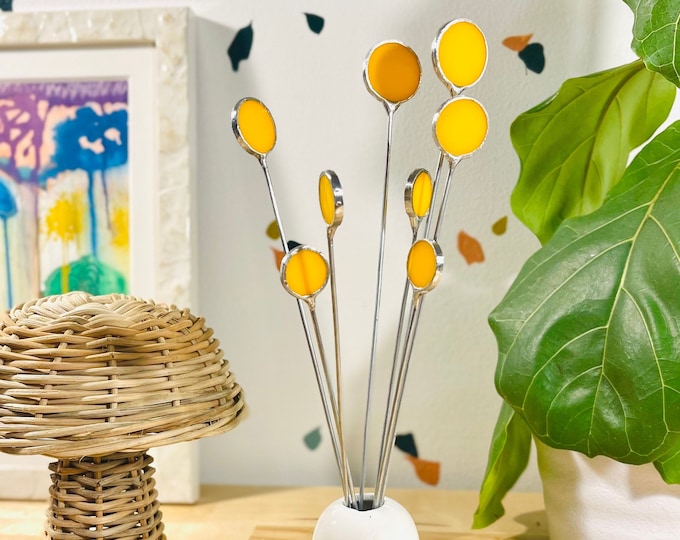 Glass Billy Buttons