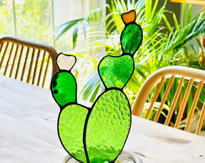 Glass Prickly Pear Cactus