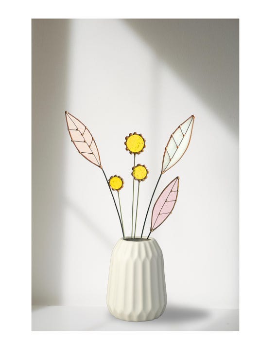 Bespoke Glass Floral Arrangement