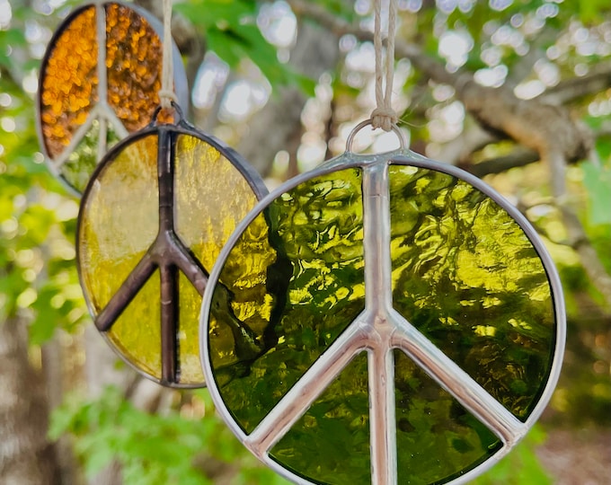 Peace Sign Suncatchers/Ornament