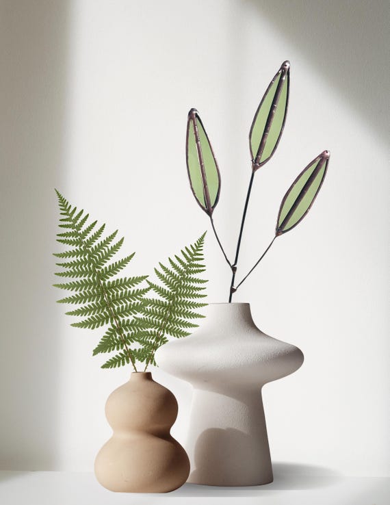 Glass Sage Leaf Stem
