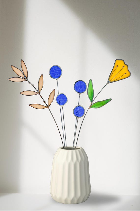 Bespoke Glass Floral Arrangement