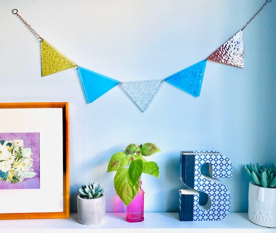 Glass Pennant Banner