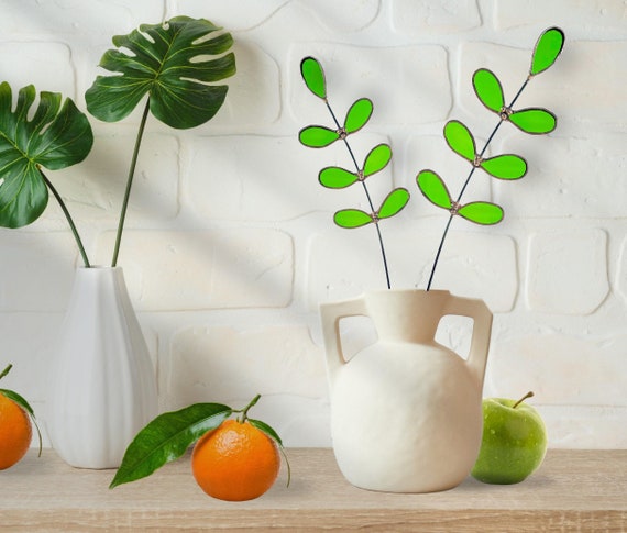 Glass Leaf Branches