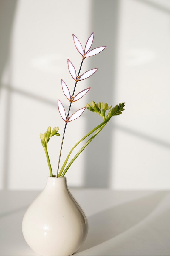 White Glass Wildflower