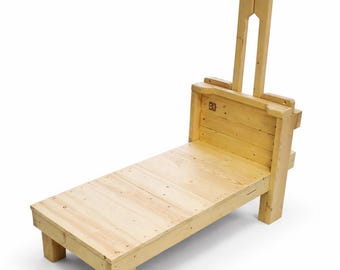 Plans de menuiserie pour le stand de traite des chèvres | Poteau à monter soi-même (téléchargement PDF)