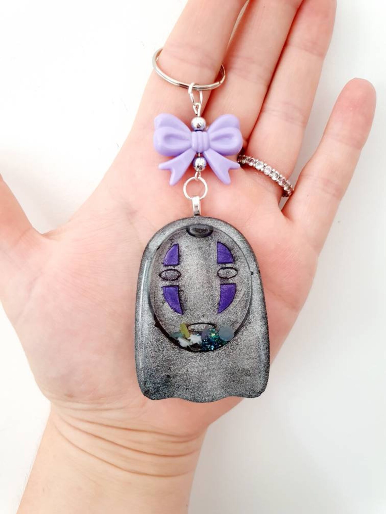 No face keyring no face keychain Etsy