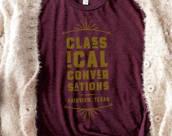 Classical Conversations Cafe-Style T-Shirt, CC, homeschool shirt, homeschooler, vintage tshirt, mom gift, teen gift