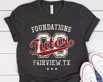 CC Foundations Tutor T-Shirt, Tank, Hoodie, Classical Conversations tshirt, cycle 3, homeschool mom, tutor gift, homeschooling, gift