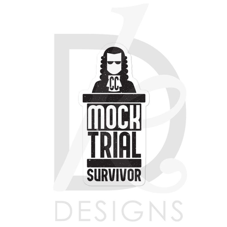 CC Mock Trial Sticker, Challenge B, Classical Conversations, Student ...