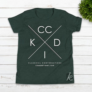 Classical Conversations Youth KID Shirt, homeschool tshirt, homeschooler shirt, student, homeschool family