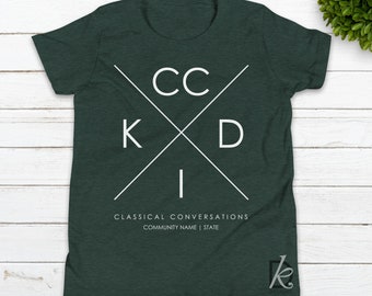 Classical Conversations Youth KID Shirt, homeschool tshirt, homeschooler shirt, student, homeschool family