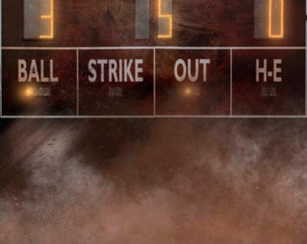 Scoreboard Sports Digital Layered Background