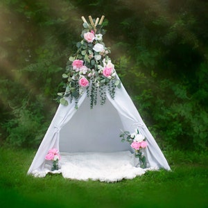 Boho Tent Digital background
