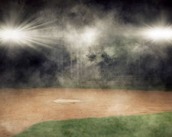 Sports Digital Background with Dust Layer