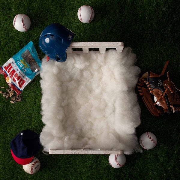 Baseball Newborn Digital Background