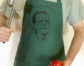 Grembiule di tela regolabile per impieghi gravosi di Frankenstein Horror Monster